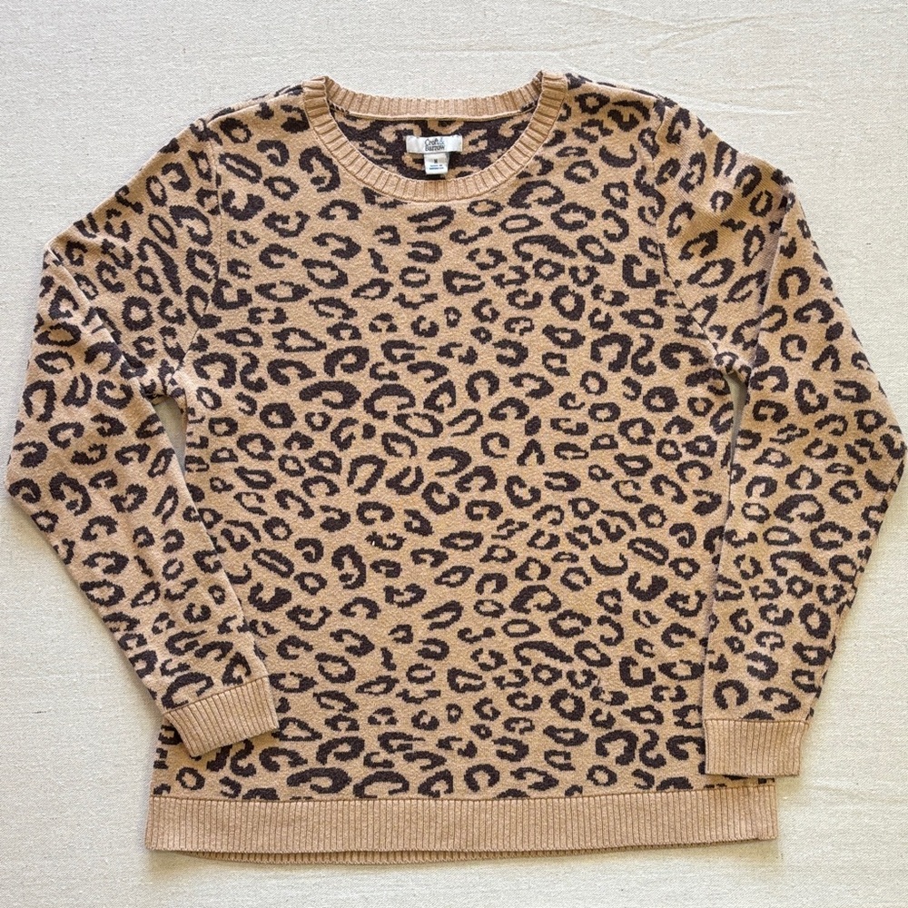 Women  Croft & Barrow Animal Print Knit Top